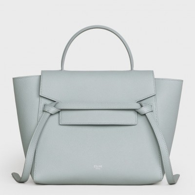 Celine Micro Belt Bag In Mineral Grained Calfskin CSBS8066