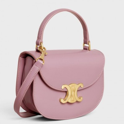 Celine Mini Besace Clea Bag in Petal Calfskin CSBS8113