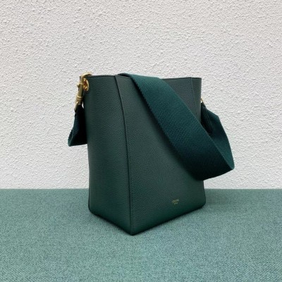 Celine Sangle Small Bucket Bag In Amazone Calfskin CSBS8128