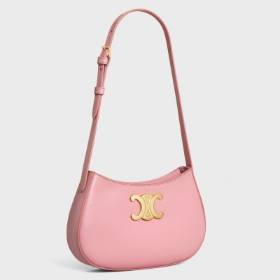 Celine Tilly Medium Bag in Pink Calfskin CSBS8160